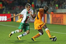 Fussball WM 2010 - Elfenbeinküste gegen Portugal