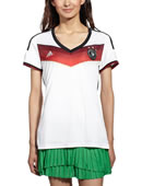 Deutschland WM 2014 - Adidas Damen Heim Trikot (weiss)